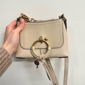 See by chloe beige Joan mini bag